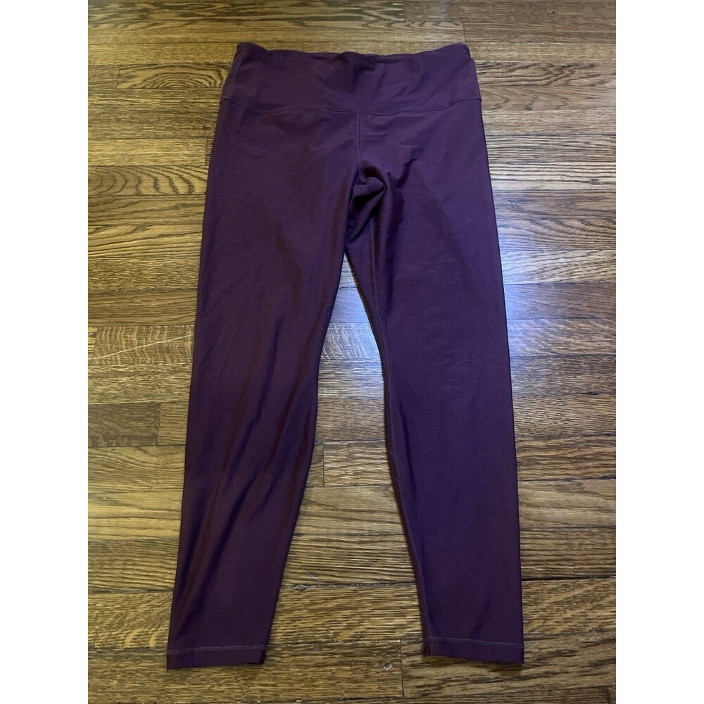 Savage X Fenty Maroon Ankle Leggings 2X